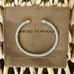 Classic Cable Bracelet with Rose Gold